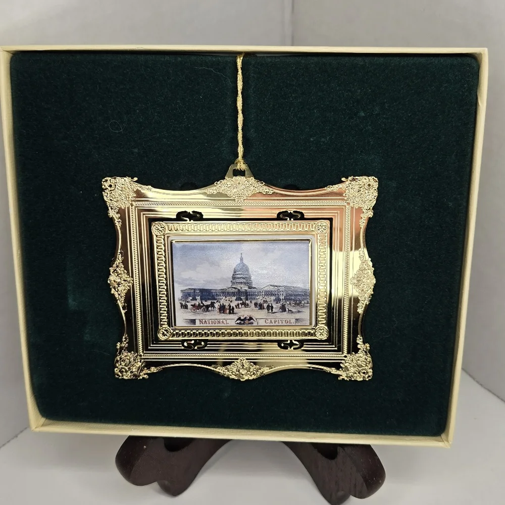 The Official 1996 United States Congressional Holiday Ornament With Box
